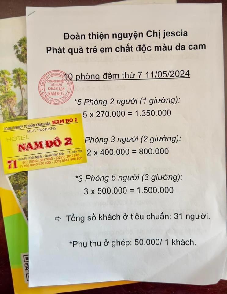 Khach San Nam Do 2 Hotel Кан То Екстериор снимка